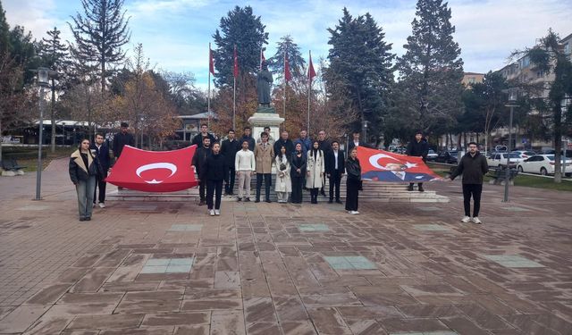 Atatürkçü Düşünce  Kulübü’nden şehitler  için anma yürüyüşü