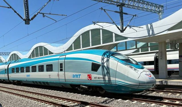 Hızlı trende Sungurlu  istasyonu ihalesi yapılı