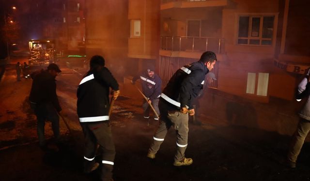 Sungurlu’da yoğun  asfalt mesaisi