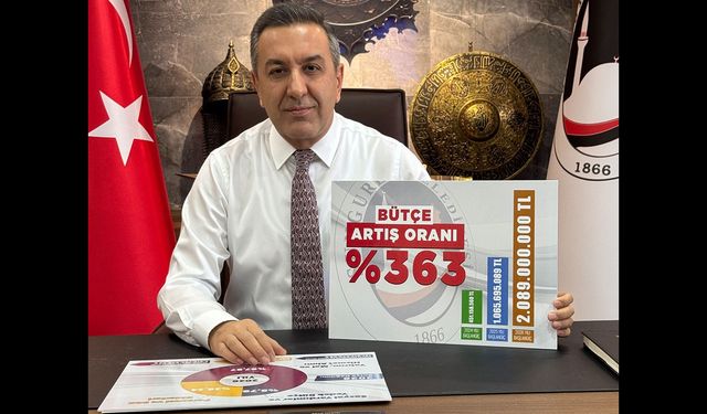 Sungurlu Belediyesi  bütçesinde tarihi artış