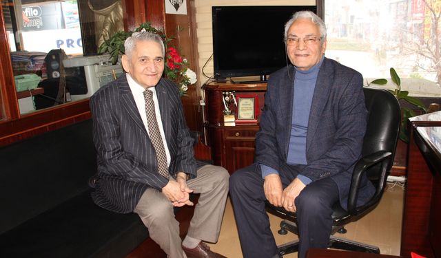 Prof. Dr. Satılmış Basan Mehmet Yolyapar’la görüştü