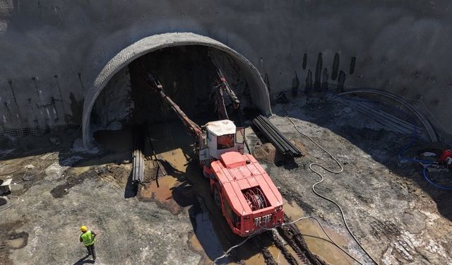 Yüzde 72 ilerleme sağlandı! Çorum hızlı tren çalışmaları görüntülendi