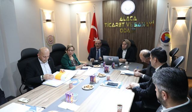 Alaca OSB’nin yer seçimi için toplantı