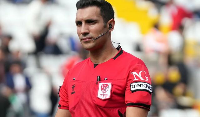 Arca Çorum FK-Pendikspor maçının hakemi Ankara’dan
