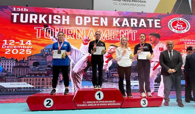 Ziraat mühendisi  karate şampiyonu