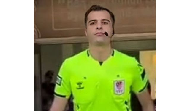 Alanyaspor maçının hakemi Ankara'dan