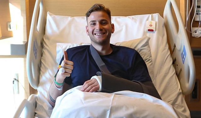 Genç kaleci ameliyat oldu