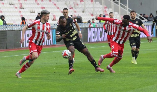 Sivas’tan 1 puanla dönüyoruz: 1-1