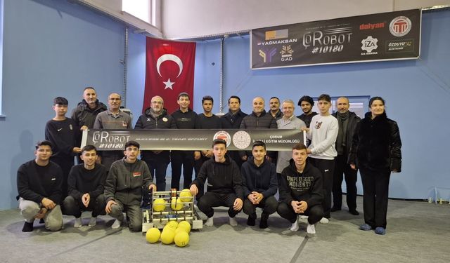 TOBB OSB MTAL öğrencileri  yarışmalara hazırlanıyor