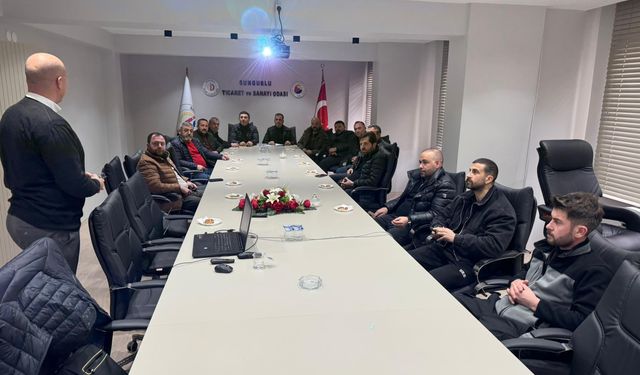 Sungurlulu girişimcilere KOSGEB  destekleri hakkında bilgi verildi