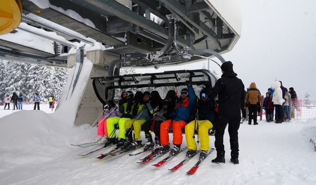 Ilgaz Dağı'nda tatil coşkusu