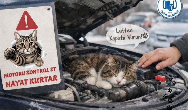 İskilip Belediyesi’nden vatandaşa hayati uyarı:  “Kaputa vur, hayat kurtar”