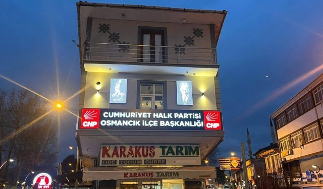 CHP Osmancık’ta yeni  hizmet binasına taşındı