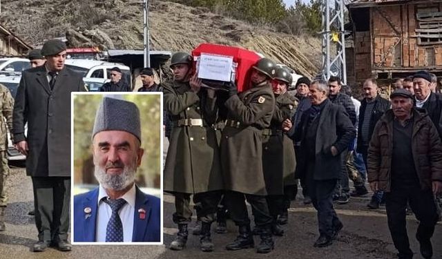 Kıbrıs gazisi son  yolculuğuna uğurlandı