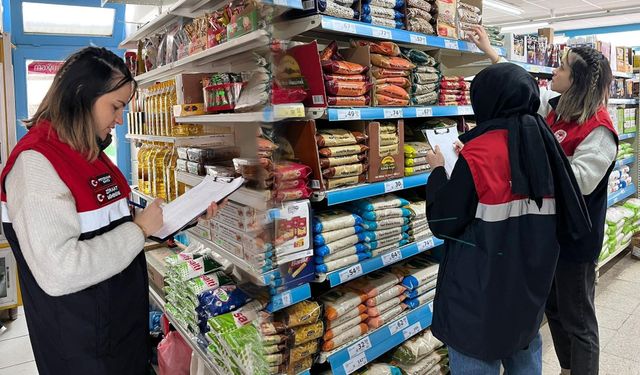 Marketlerde sıkı denetim sürüyor