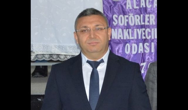 Alaca Şoförler ve Nakliyeciler  Odası’nda Mustafa Erbaş seçildi