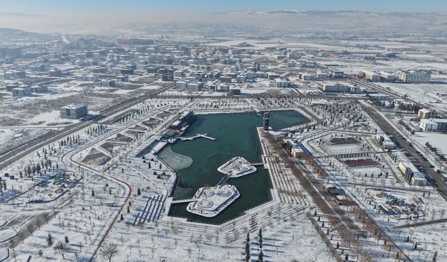 Kar bu şehre çok yakıştı