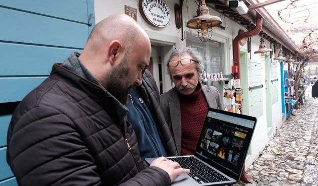 Çorum'da Dikiciler Arastası esnafı yılın en iyi karelerini seçti