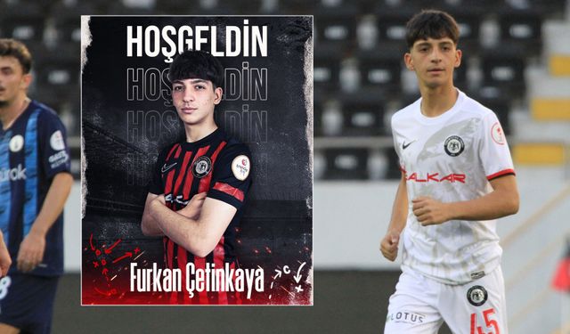 Furkan Çetinkaya profesyonel yapıldı