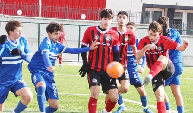 Çorum FK’nın U19’ları Sincan’a puan vermedi: 2-1