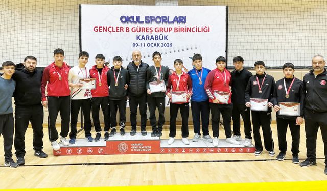 Çorumlu güreşçilerden 5 altın, 5 bronz madalya