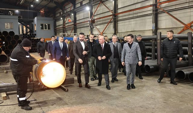 Vali Ali Çalgan’dan  Özçelik Metal gezisi