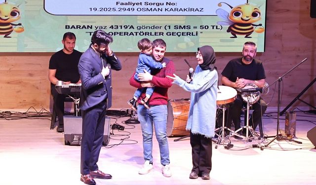 Bir Nota Umut Oldu: SMA Hastası Mustafa Baran için anlamlı gece