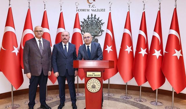 Yargıtay üyelerinden  Vali Çalgan’a ziyaret