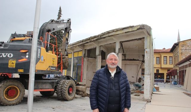 Son engel de kaldırıldı! Çorum'da asırlık meydan gün yüzüne çıkıyor