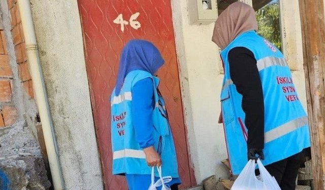 İskilip'te Vefa Programı kapsamında  335 kişiye hizmet verildi