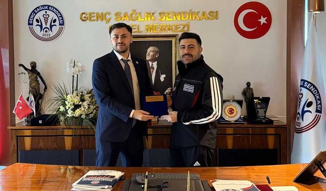Çorum Genç Sağlık Sen’den Genel Merkez’e ziyaret