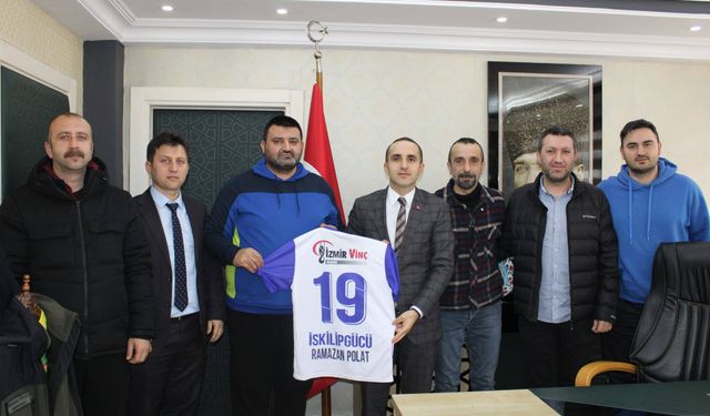 İskilipgücü’nün projeleri Kaymakam Polat’a sunuldu