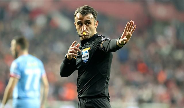 Arca Çorum FK’nın  maçına FİFA hakemi