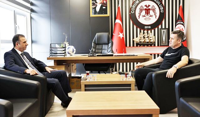 Başsavcı Bektaş’tan  Eroğlu’na ziyaret