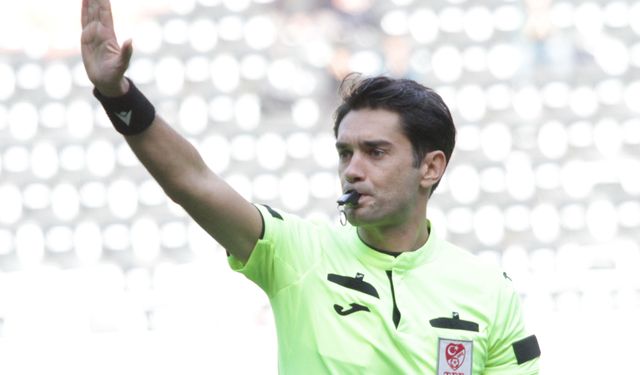 Manisa-Çorum FK maçının hakemi İstanbul’dan