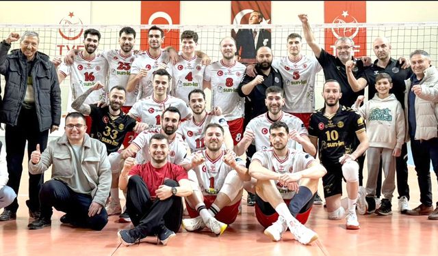 Sungurlu’nun efeleri  Ankara’da galip: 3-0