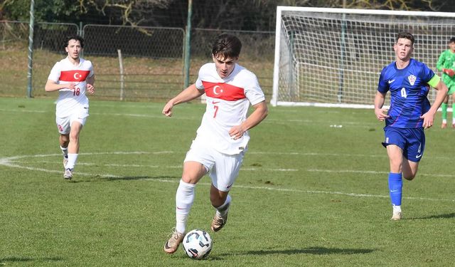 U18 Milliler Lüksemburg’a 2-1 yenildi: Hasan Ege Akdoğan 21 dakika forma giydi