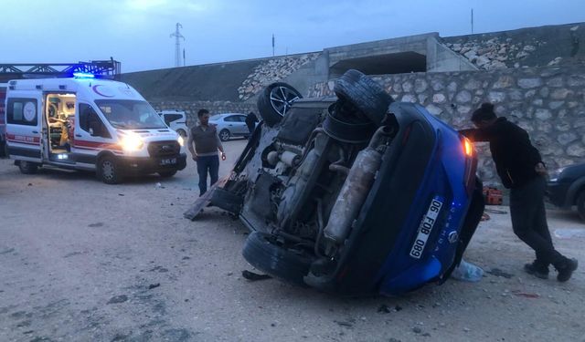 Cip köprüden uçtu: 3 yaralı