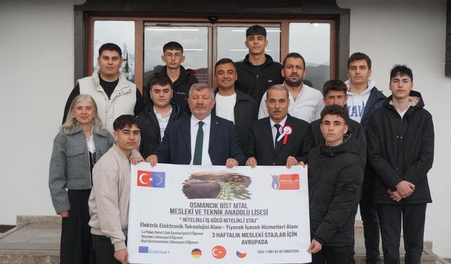 Başkan Gelgör, Erasmus  öğrencilerine başarı diledi