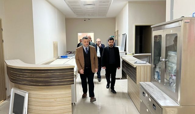 Sağlık Müdürü Zehir, Kargı'da  sağlık yatırımlarını inceledi