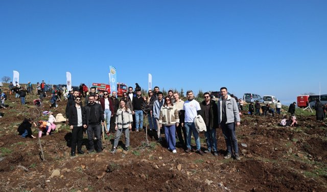 YEDAŞ, yüzlerce fidanı  toprakla buluşturdu
