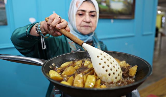 Çorum'un ağızları sulandıran lezzeti sofraları süslüyor