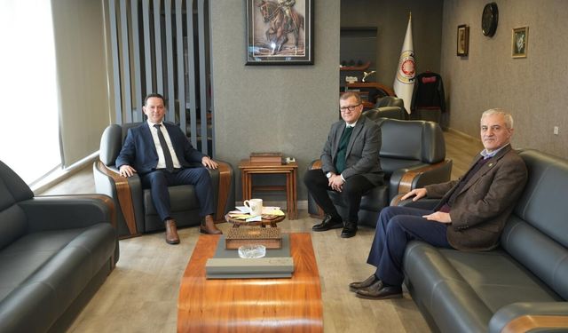 SGK İl Müdürü Göncü’den  Çorum TSO’ya ziyaret