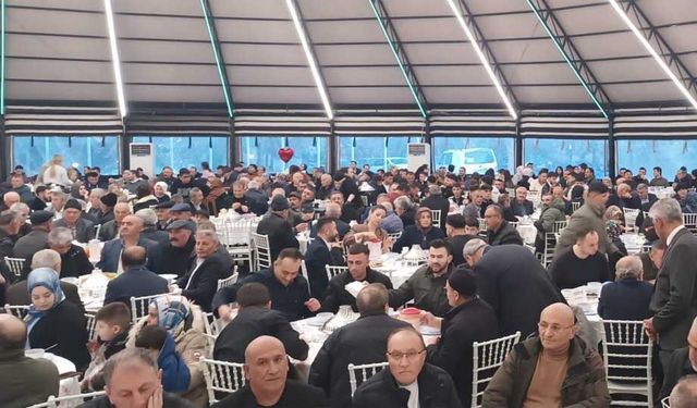 İskilip'te "vefa ve  gönül sofrası" iftarı