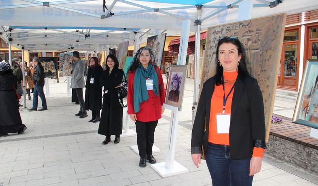 Çorum'da kadın gücü sanatla buluştu