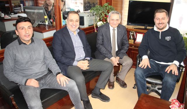 Çorum FK yönetiminden  ÇORUM HABER’e ziyaret