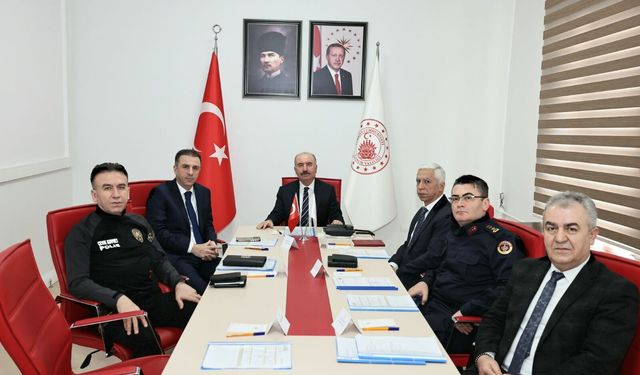 Çorum'da gündem asayiş