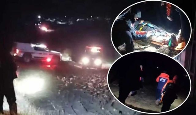 Çorum'da 8 saat süren kurtarma operasyonu! Ekipler seferber oldu