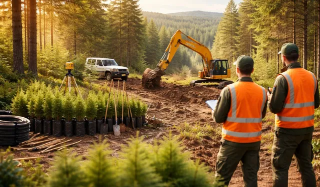 Ormancılık çalışmalarının takibi ve kontrolü hizmeti alınacaktır