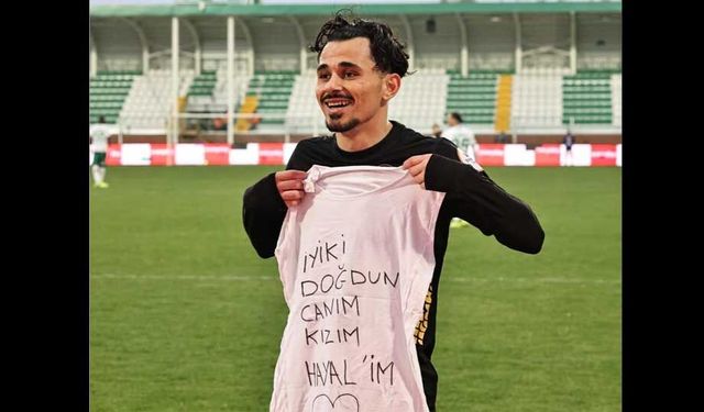 Serdar Gürler’den duygusal gol sevinci: Kızına armağan etti